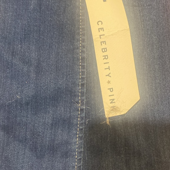 NWT CELEBRITY PINK BUTTON DOWN DEMIN MINI SKIRT - Picture 5 of 10